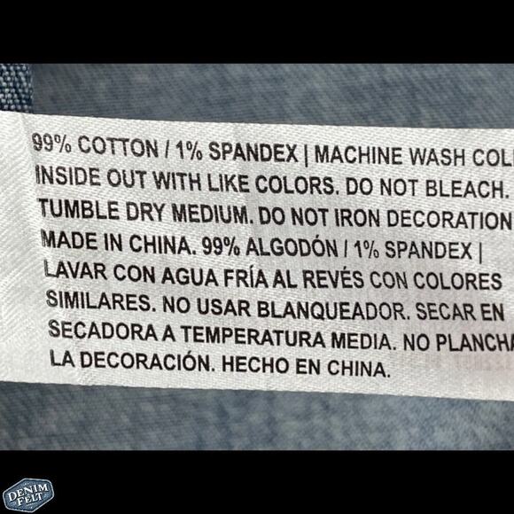 Jim Beam Medium Wash Embroidered Button Down Denim Jean Jacket | NEW!! - Picture 11 of 12